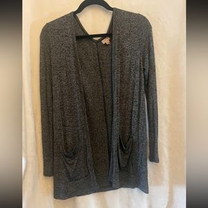 Lightweight Cardigan w/Pockets Grey